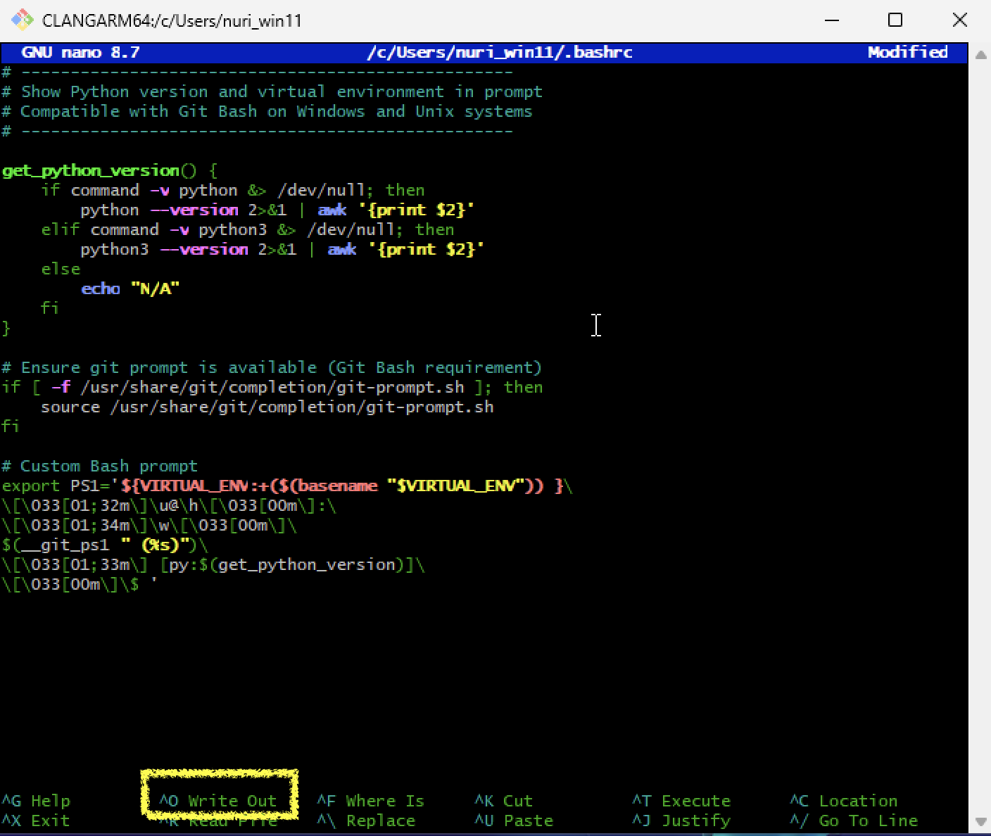 ⌨️ Git Bash (Windows) - Course Setup